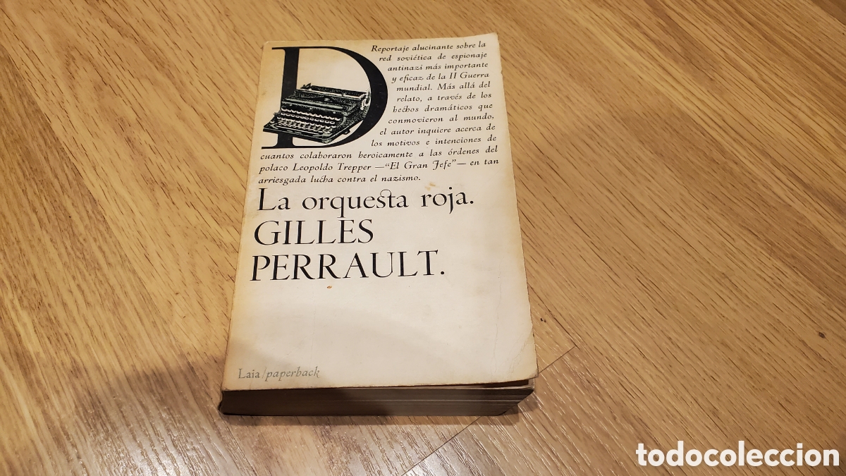 Libros: La orquesta Roja - Gilles Perrault - Editorial - Foto 1