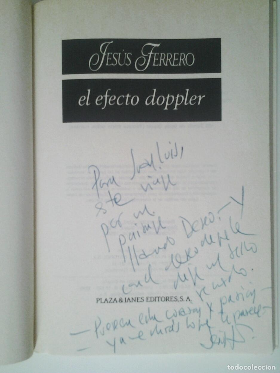 Libros: Jes&uacute;s Ferrero - El efecto doppler - Foto 1