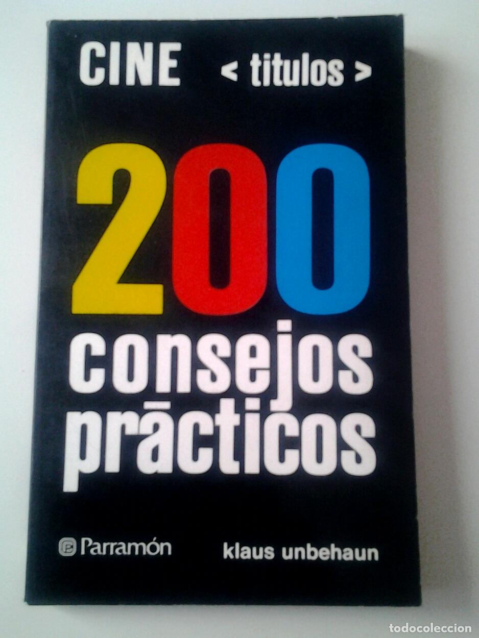 Libros: Klaus Unbehaun - Cine. T&iacute;tulos. 200 consejos pr&aacute;cticos - Foto 1