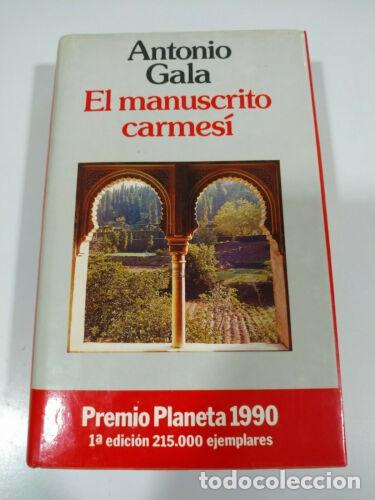 Libros: EL MANUSCRITO CARMES&Iacute; - Antonio Gala - Foto 1