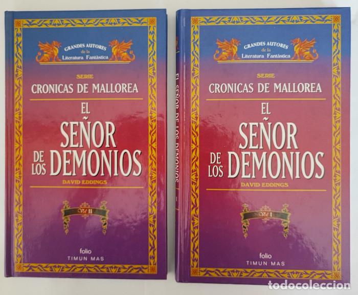 Libros: EL SE&Ntilde;OR DE LOS DEMONIOS (2 TOMOS) - David Eddings - Foto 1