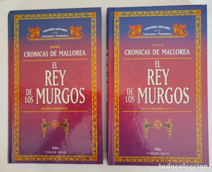 Libros: EL REY DE LOS MURGOS (2 TOMOS) - David Eddings - Foto 1