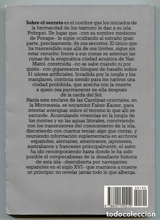Libros: SOBRE EL SECRETO - Andreas Faber-Kaiser - Foto 2