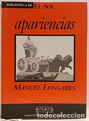 Libros: APARIENCIAS - Manuel Longares - Foto 1