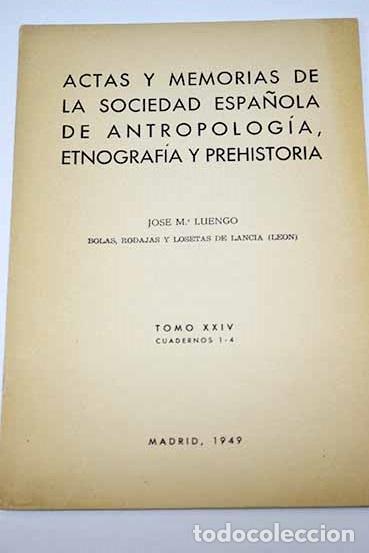 Libros: Jos&eacute; M Luengo. Bolas, rodajas y losetas de Lancia (Le&oacute;n