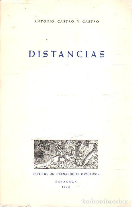 Libros: Distancias - Castro y Castro, Antonio - Foto 1