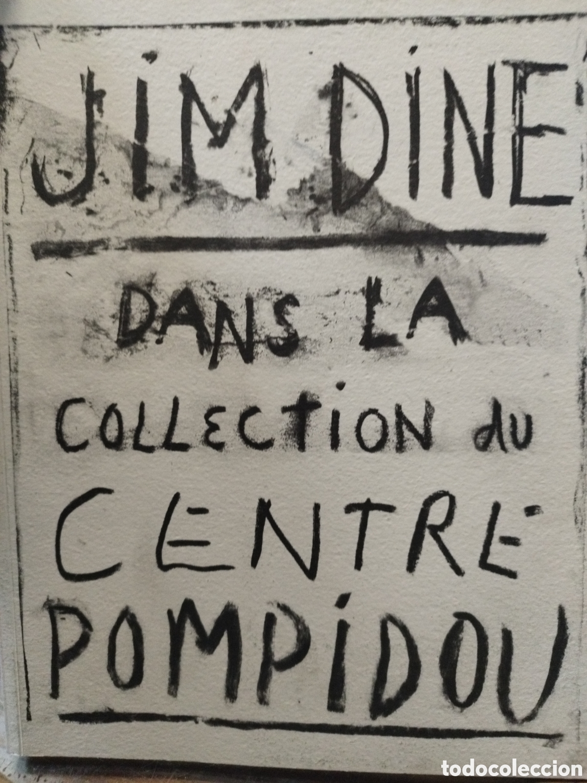 Libri di seconda mano: JIM DINE EN LA COLECCION DEL CENTRE POMPIDOU