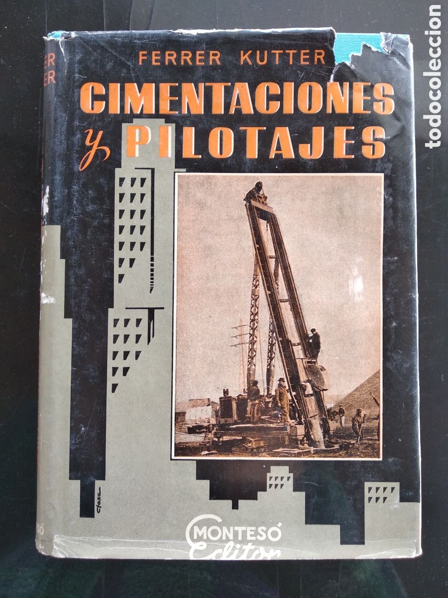Libros: Arquitectura , cimentaciones y pilotajes , Ferrer Kutter - Foto 1