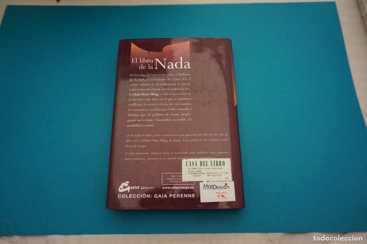 Libros: M4F/ EL LIBRO DE LA NADA - HSIN HSIN MING / GAIA EDICIONES - Foto 5