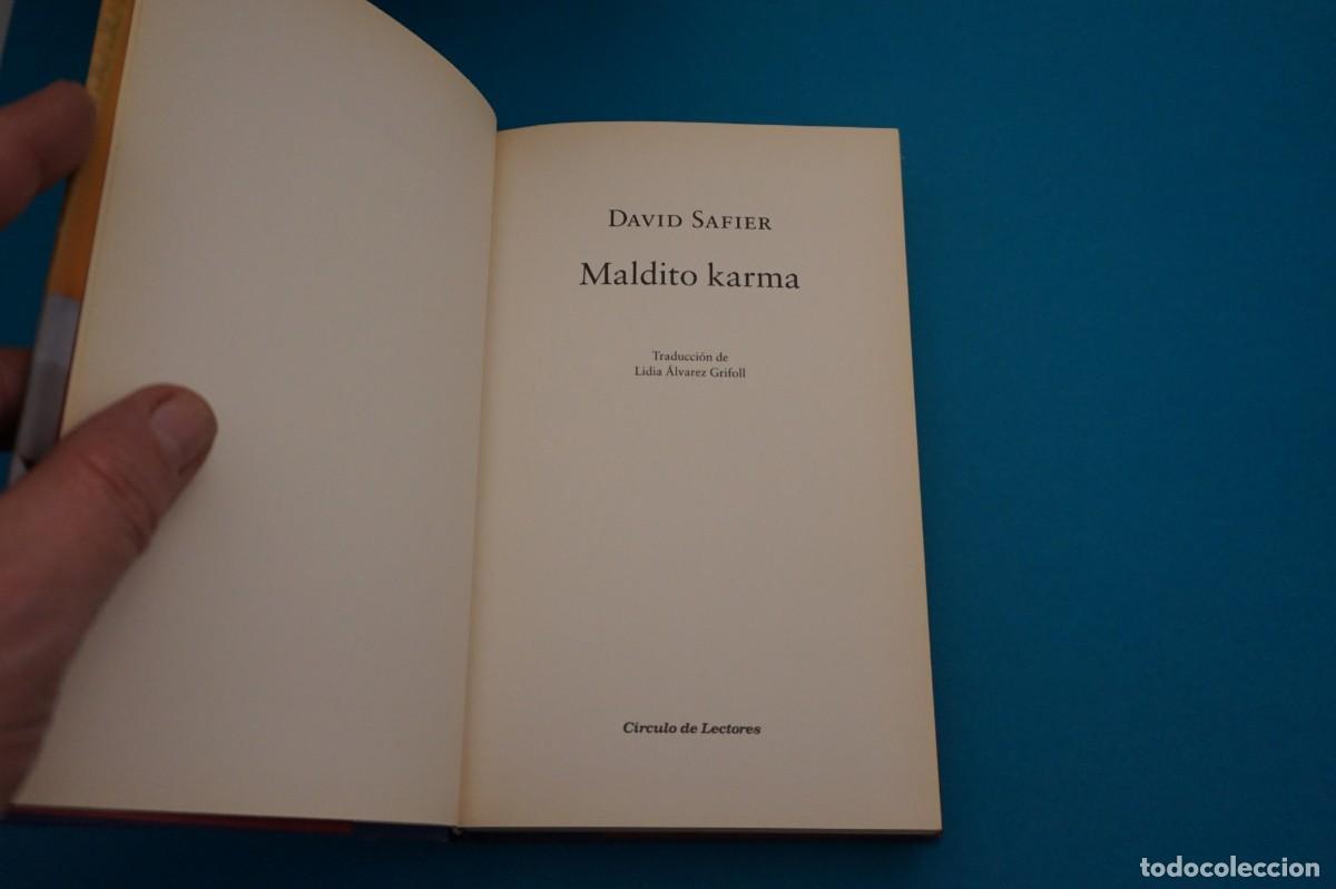 Libros: AR11C/ MALDITO KARMA - DAVID SAFIER / CIRCULO DE LECTORES - Foto 2