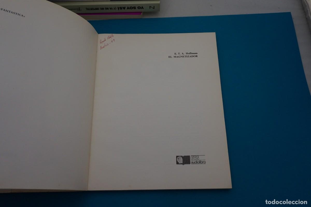 Libros: AR11C/ EL MAGNETIZADOR - E. T. A. HOFFMANN / CVS AUDIOLIBRO - Foto 3