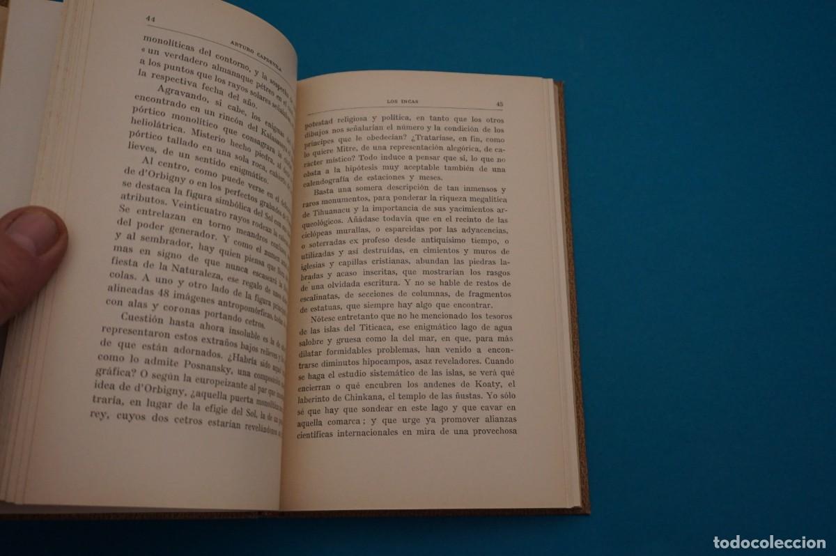 Libros: AR16G/ COLECCION LABOR - LOS INCAS - ARTURO CAPDEVILA / EDITORIAL LABOR - Foto 5
