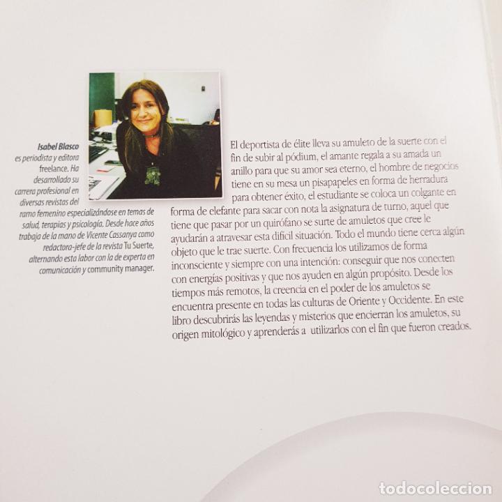 Libros: LIBRO-AMULETOS,TALISMANES Y GEMAS DE PODER-ISABEL BLASCO-COLECCIONISTAS-COMO NUEVO. - Foto 6