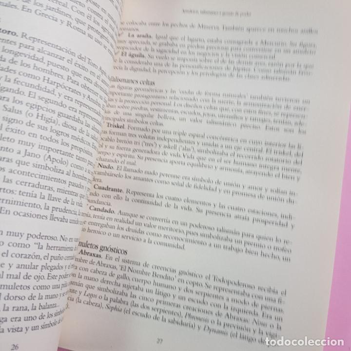 Libros: LIBRO-AMULETOS,TALISMANES Y GEMAS DE PODER-ISABEL BLASCO-COLECCIONISTAS-COMO NUEVO. - Foto 9