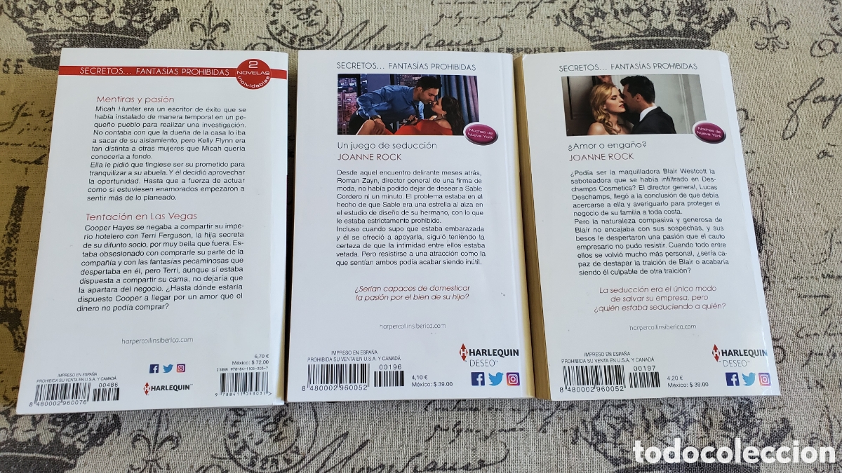 Libros: Lote de Libros Deseo - Harlequin - Foto 2