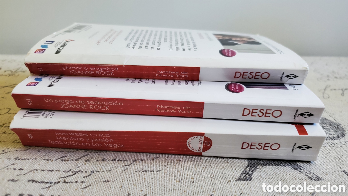 Libros: Lote de Libros Deseo - Harlequin - Foto 3