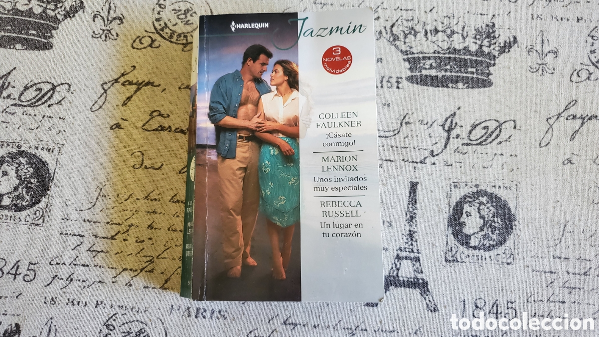 Libros: Jazm&iacute;n 3 novelas inolvidables - Harlequin - Foto 1