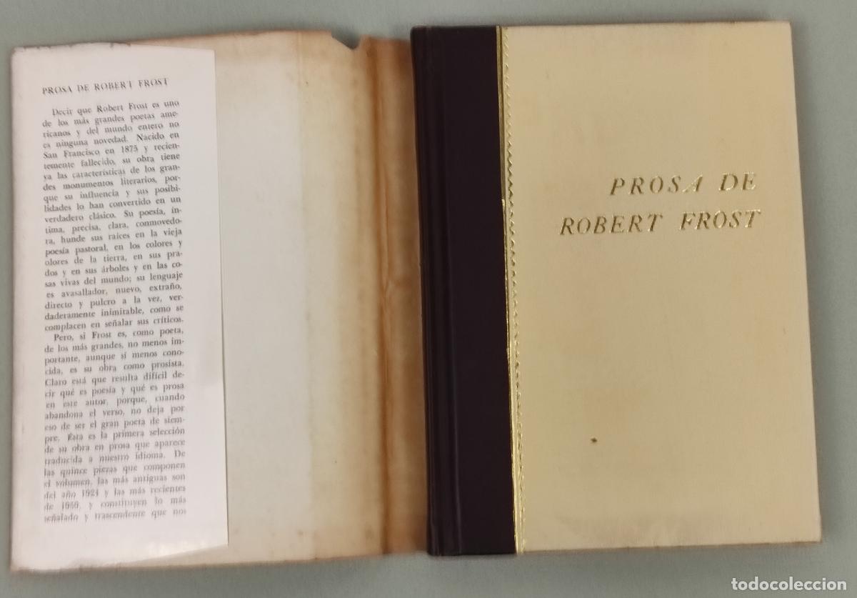 Libros: PROSA - ROBERT FROST - Foto 2