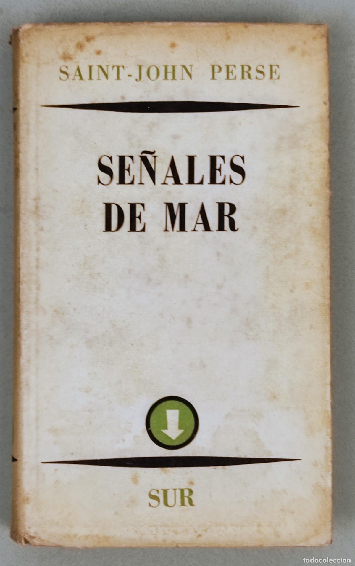 Libros: SE&Ntilde;ALES DE MAR - SAINT-JOHN PERSE - Foto 1