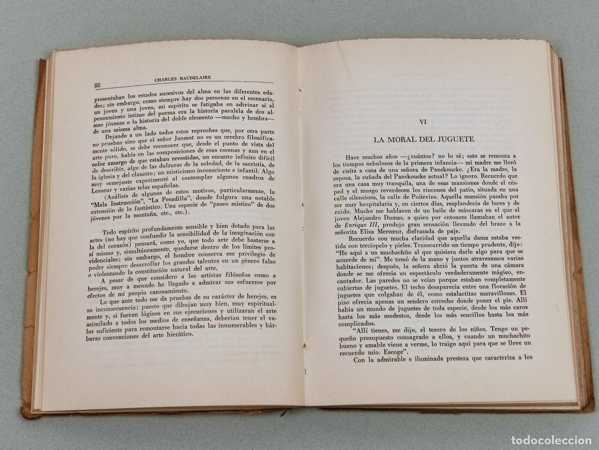 Libros: EL ARTE ROMANTICO - CHARLES BAUDELAIRE - Foto 2