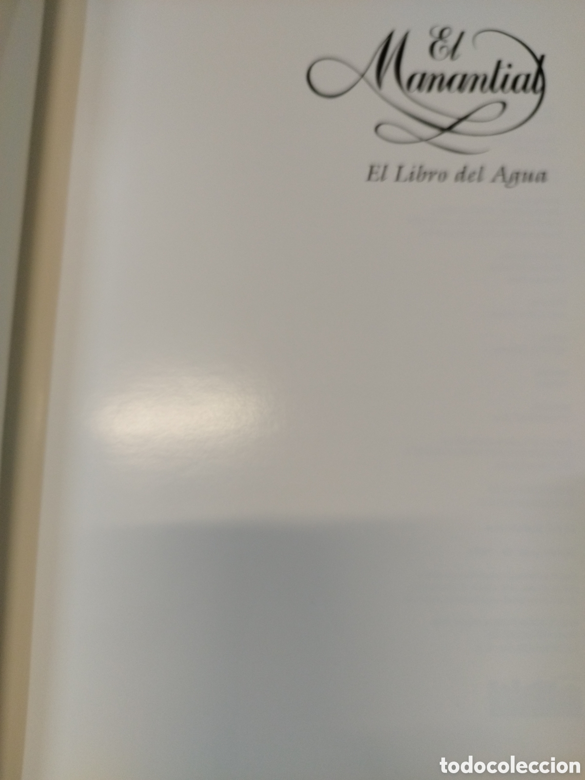 Libros: EL MANANTIAL. El libro del agua - Foto 4