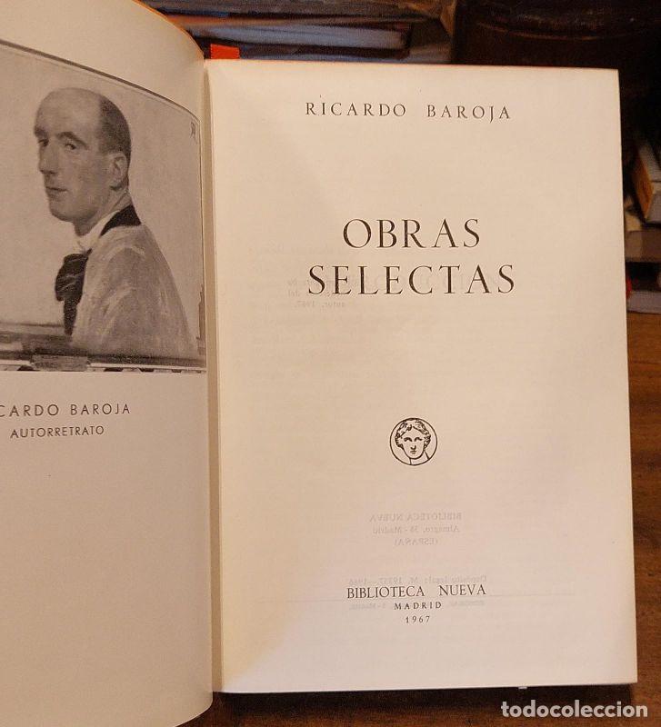Libros: OBRAS SELECTAS. - BAROJA, Ricardo. - Foto 2