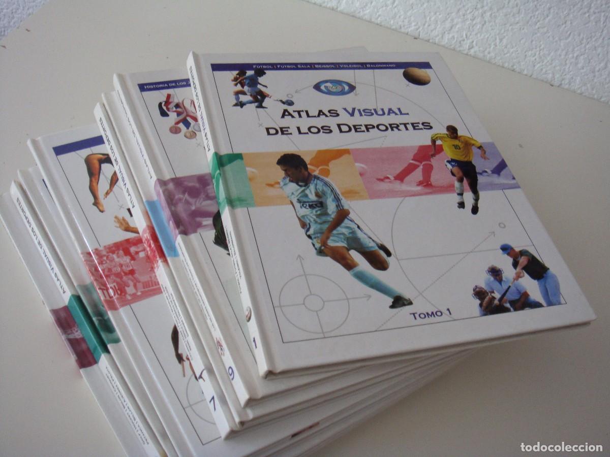 Libros: ATLAS VISUAL DE LOS DEPORTES 9 TOMOS - Foto 1