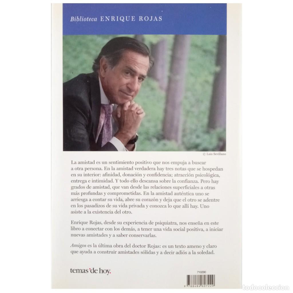 Libros: AMIGOS. ADI&Oacute;S A LA SOLEDAD. Rojas, Enrique - Foto 2