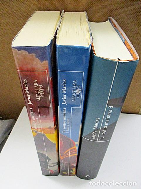 Libros: MAR&Iacute;AS, JAVIER. - TU ROSTRO MA&Ntilde;ANA. OBRA COMPLETA 3 TOMOS. - Foto 2