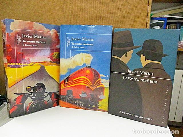 Libros: MAR&Iacute;AS, JAVIER. - TU ROSTRO MA&Ntilde;ANA. OBRA COMPLETA 3 TOMOS. - Foto 1