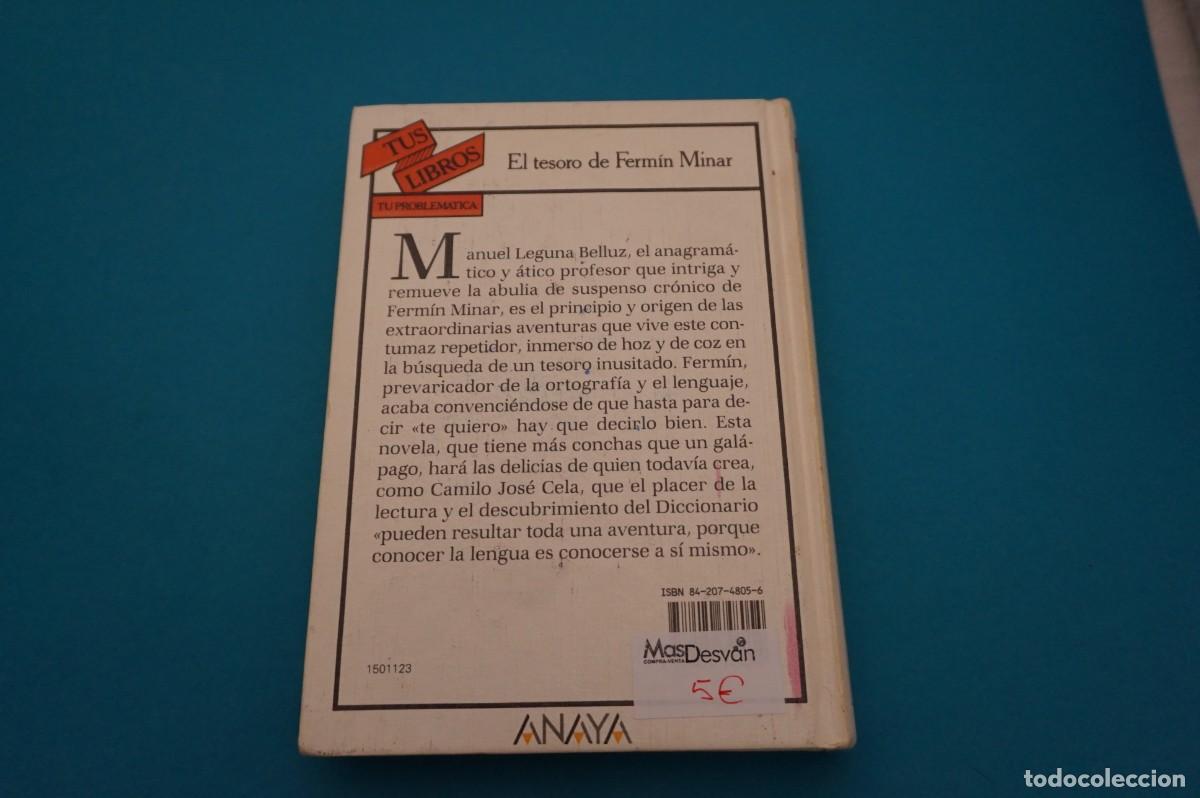 Libros: 7C/ EL TESORO DE FERMIN MINAR - DIMAS MAS / ANAYA - Foto 5