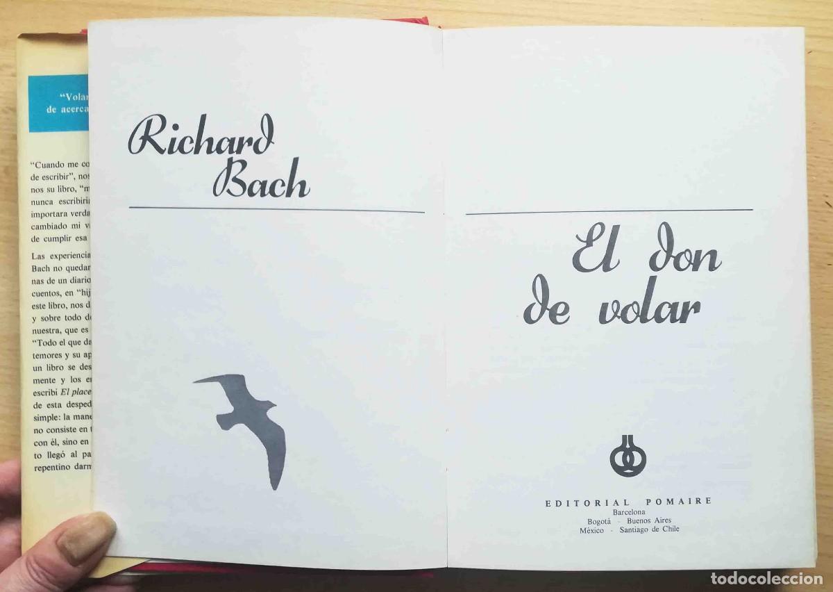 Libros: El don de volar (Richard Bach) Pomaire 1976 - Foto 4