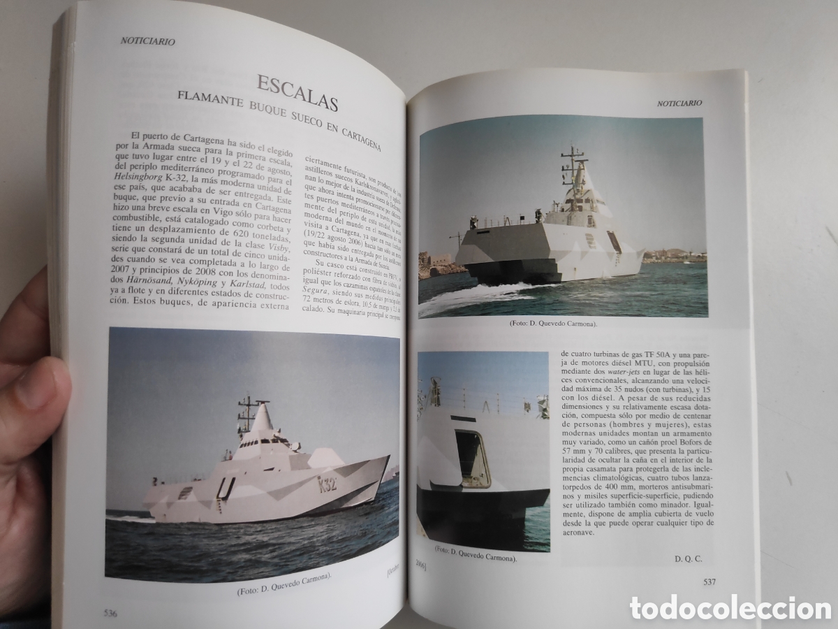 Libros: Libro. Revista General de Marina. Octubre 2006. Ejercito. Militar - Foto 10