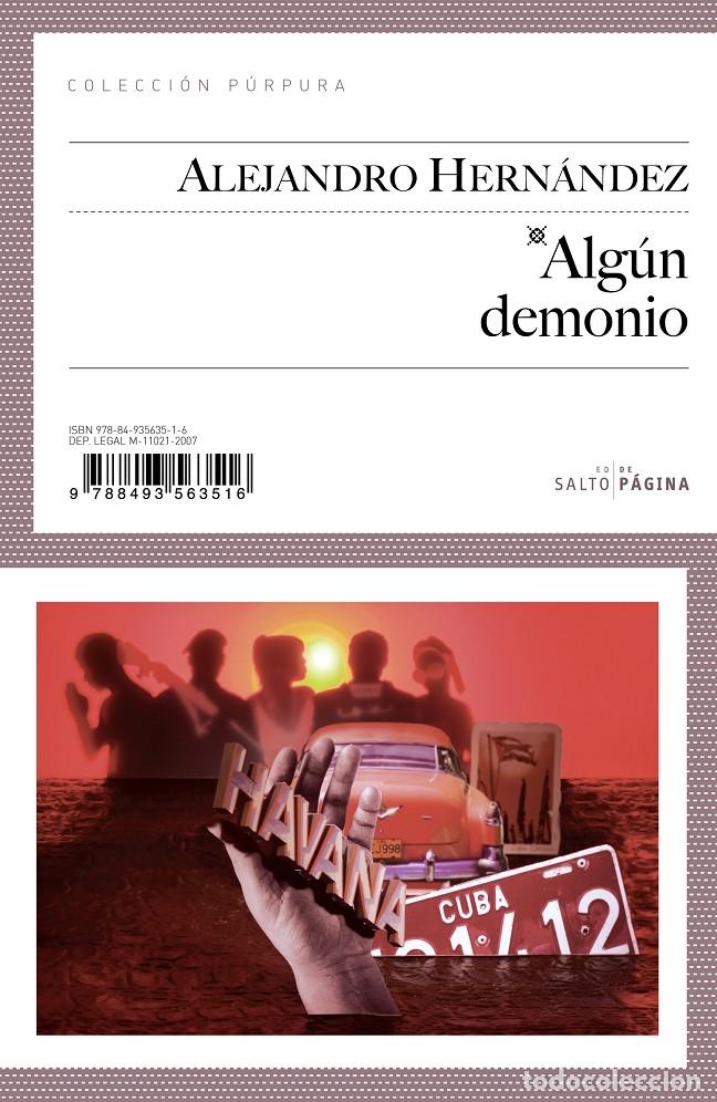 Libros: ALG&Uacute;N DEMONIO - HERN&Aacute;NDEZ, ALEJANDRO - Foto 1