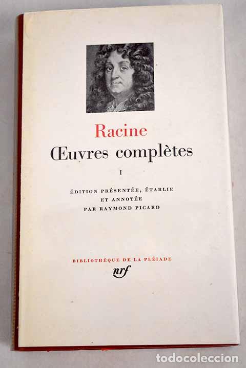 Libros: OEuvres compl&egrave;tes.- Racine - Foto 1