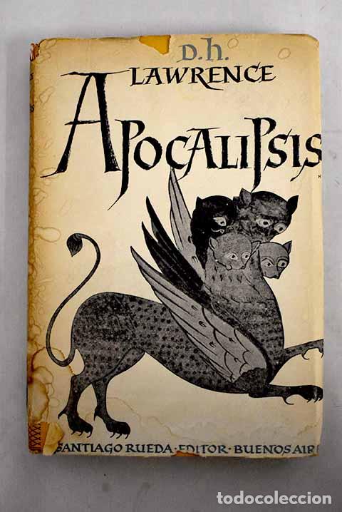 Libros: Apocalipsis.- Lawrence, D. H. - Foto 1