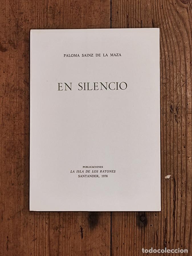 Libros: En Silencio. - Sainz de la Maza, Paloma. - Foto 1