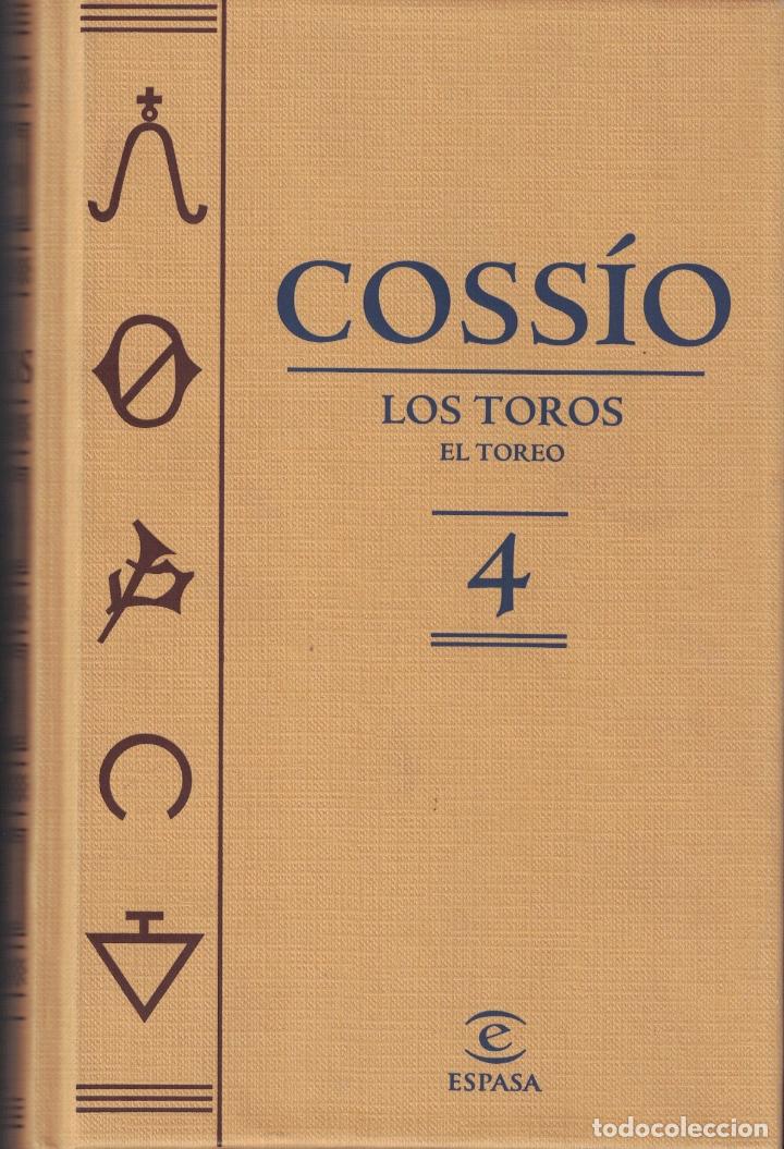 Libros: LOS TOROS. Vol. 4. EL TOREO. - Coss&iacute;o. Jos&eacute; M.&ordf; de, - Foto 1
