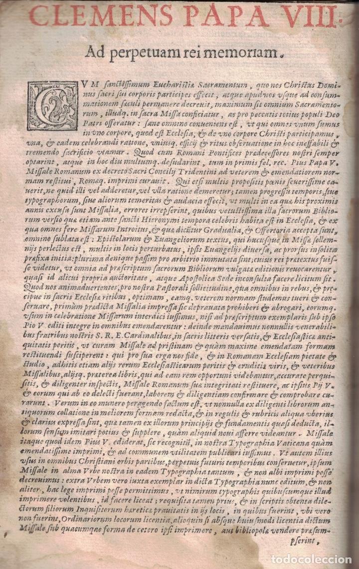 Libros: MISSALE. - Misal. - Foto 1