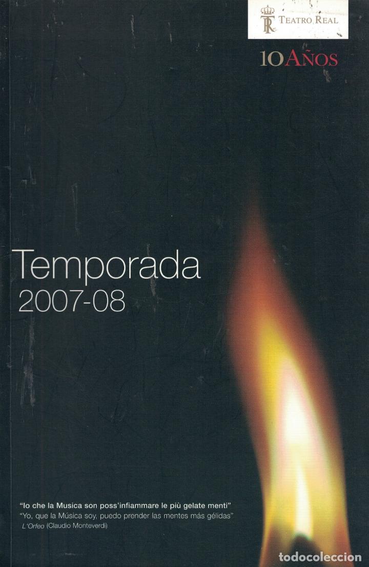 Libros: TEATRO REAL. TEMPORADA 2007 / 08. - AA.VV. - Foto 1