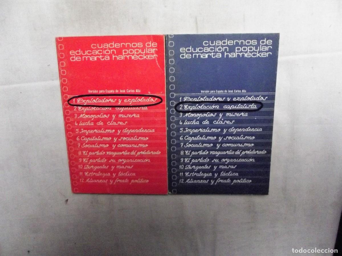 Libros: CUADERNOS DE EDUCACION POPULAR DE MARTA HARNECLER 1 Y 2 - Foto 1