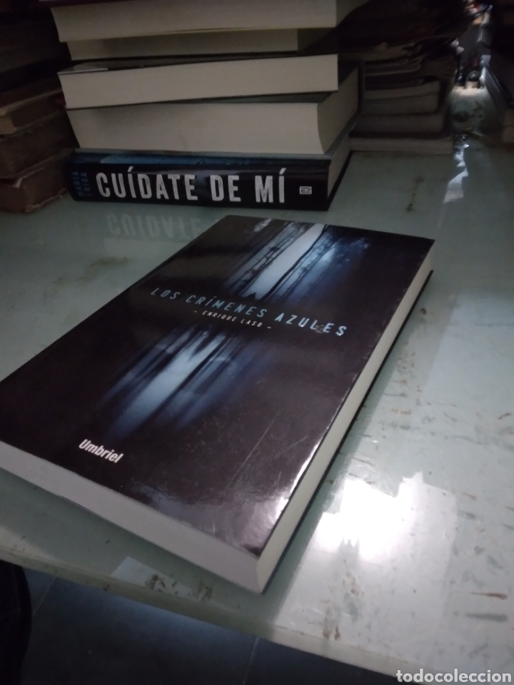 Libros: Enrique Laso, Los cr&iacute;menes azules, Umbriel - Foto 1