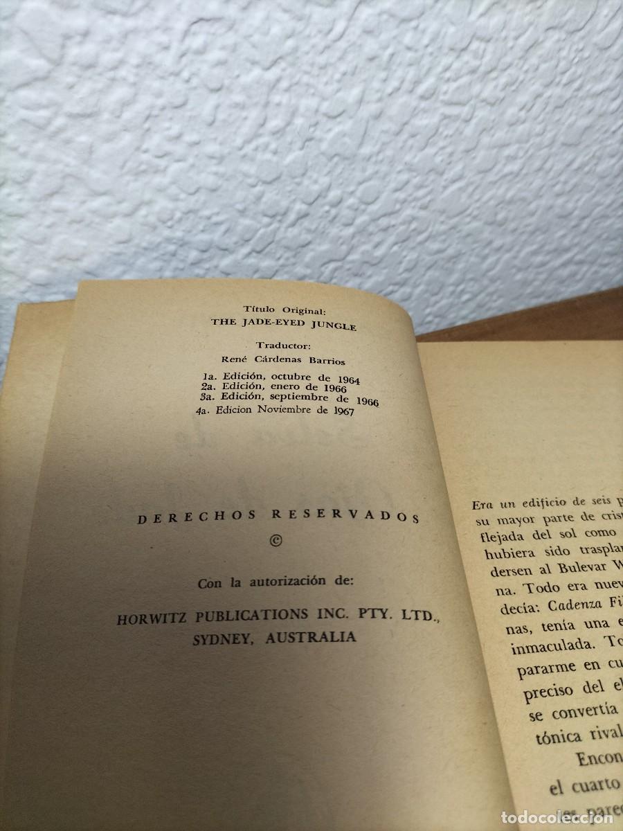 Libros: LA SELVA DE OJOS DE JADE - CARTER BROWN - 1967 - Foto 3