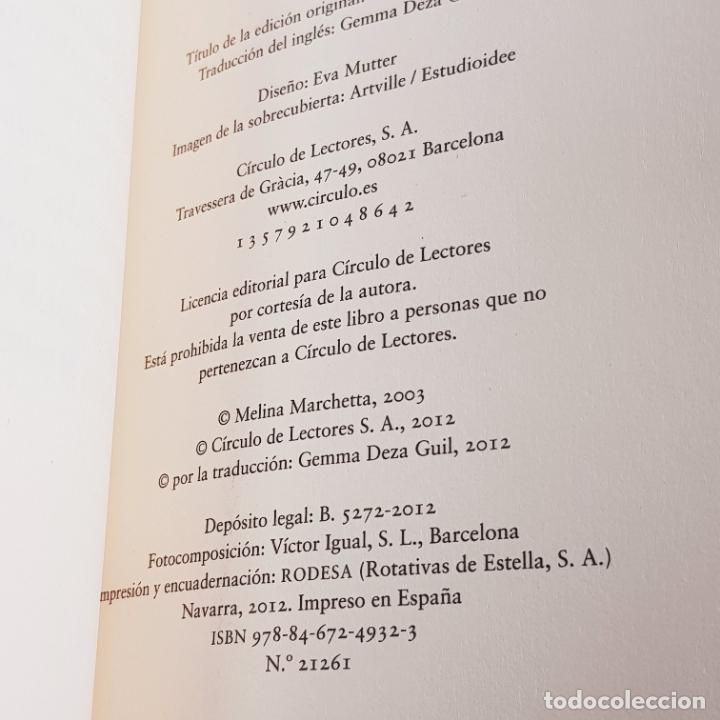 Libros: LIBRO-SALVANDO A FRANCESCA-MELINA MARCHETA-C&Iacute;RCULO DE LECTORES-2012-COMO NUEVO - Foto 7