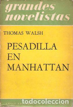 Libros: PESADILLA EN MANHATTAN - WALSH, Thomas - Foto 1