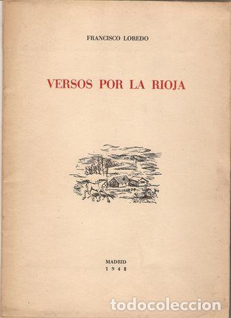 Libros: VERSOS POR LA RIOJA - LOREDO, Francisco - Foto 1