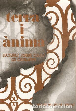 Libros: TERRA I &Aacute;NIMA - VILLAR DE SERCHS, Anicet - Foto 1