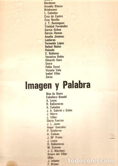 Libros: IMAGEN Y PALABRA - OTERO, Blas de (et al.) - Foto 1