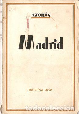 Libros: MADRID - AZOR&Iacute;N - Foto 1