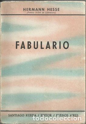 Libros: FABULARIO - HESSE, Hermann - Foto 1